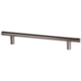Relinggreep 12x101mm, hoh. 42mm RVS geborsteld hoogte 32mm