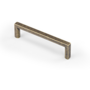 Greep BASIC antiek messing 328x8x28mm, hartmaat 320mm