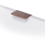 Greep SYNTHESIS oud koper 71x44x24, hartmaat 32mm