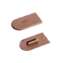 Cabineo afdekkappen, 100stuks, ral 8007, reebruin