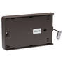 Kiaro Easy opening systeem, sterke uitvoering, bruin RAL8019