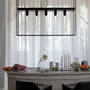 Caged Ceiling Light 5.0/Black Marble