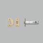 Tubular Latch/For Door Knob/82Mm Backset/Brass