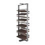 703593 B Series - Rotating Shoe Rack - 8 layers Brown