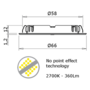 2x Smally 24V mat zwart + Dotti TouchDimmer + driver 24V/24W