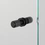 Furniture Knob/Double-Sided/Cast /Welders Black