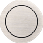 Rond 2.0 Multifit Push button 2X- brushed nickel