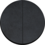 Rond 2.0 Two-circuit switch -t.less - black alu
