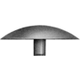 Afdekkap wit voor geboorde Spax, stift 2.4mm, kop 12mm