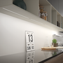 APEX 10x10,5mm met eindkapjes inbouw profiel lengte: