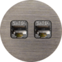 Rond 2.0 Multifit Data port  2 Keystones- s. trim - de fusil