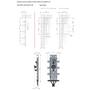 Kastophanger LIBRA H2 met 3 duvels, VE = 100