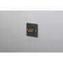 EU 1G Double Toggle Switch/w/out B+P Logo/Black