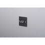 EU 1G Double Toggle Switch/w/out B+P Logo/Black