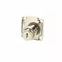 Oplegslot 850 sluiting KA E03, vernikkeld, cilinder vast