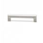 Greep SQUARE geborsteld nikkel 81x10mm, hartmaat 64mm