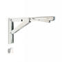Konsole RVS gepolijst inklapbaar 318,5mm, hoogte 171mm