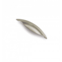Greep geborsteld nikkel 130x34mm, hartmaat 64mm