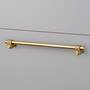 Pull Bar/Large 400Mm/15.7 Inches/Cast/Brass
