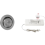 5x Ancona rond Alu + 5x verlengsnoer + ZigBee Driver 30W