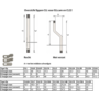 Mauer camlock lip 6 mm, L=38,8mm tbv ELLcam/CL22