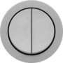 Rond 2.0 Two-circuit switch -s. trim - basic grey