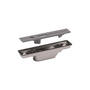 Klepbevestiging KIARO EASY  inlaat, grijs RAL9007