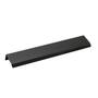 Greep mat zwart, h.o.h. 128mm, totale lengte 200mm