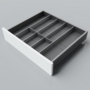 Bestekindeling houtdecorvoor LEGRABOXC550-650, D 50cm, s