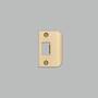 Strike Plate Kit/D Shaped/Standard Door/Brass