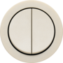 Rond 2.0 Double Two-way switch -s. trim - basic cream