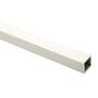Koker 28x28x3,5 aluminium wit