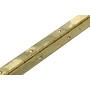 Pianoscharnier 32x0.7, lengte 960mm geboord, vermessingd