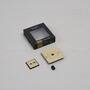 1G Wall Plate/w/ Infills/Black