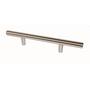 Relinggreep 12x830mm, hoh. 750mm RVS geborsteld pootjes LOS