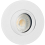 Lazio IP65 wit kantelbare inbouwspot DTW + triac driver
