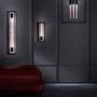 Caged Wall Light/X-Large/White Marble