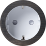 Rond 2.0 Socket F - s. trim - canon de fusil dark - white cu