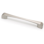 Greep PROFLAT geb. nikkel 247x32/24x10, hartmaat 192/224mm