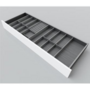 Bestekindeling houtdecor voor LEGRABOX C1000-1200, D 45cm, s