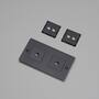 2G Wall Plate/Horizontal/Smoked Bronze