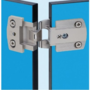 Scharnier voor volkern deur opl .13mm, m duvels deur 10-13mm