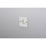 EU 1G Socket/Schuko Type F/w/out B+P Logo/White