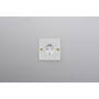 EU 1G Socket/Schuko Type F/w/out B+P Logo/White