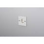 EU 1G Socket/Schuko Type F/w/out B+P Logo/White