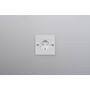 EU 1G Socket/Schuko Type F/w/out B+P Logo/White