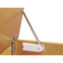 Dekselschaar 20HL wit, links, met ingebouwde soft close
