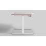 Milano bovenframe met rechte drager buismaat 925mm wit