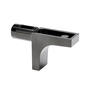 Plankdrager K Line zwart, stift 5mm
