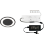6x Kronos mat zwart D-Motion + ZigBee ontvanger + Driver 24W